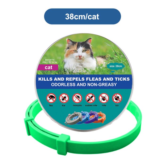 Anti Flea And Tick Collar-green cat