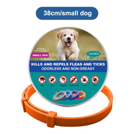 Anti Flea And Tick Collar-orange small dog