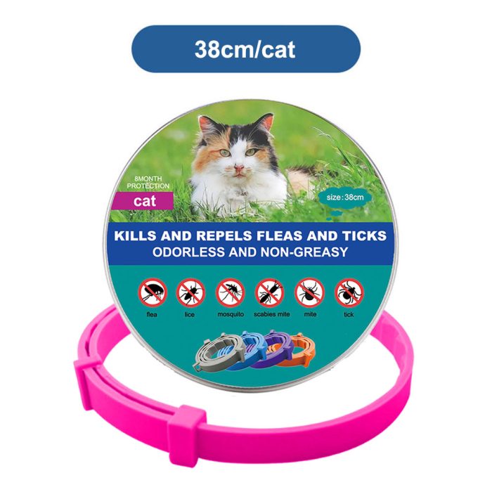 Anti Flea And Tick Collar-pink cat