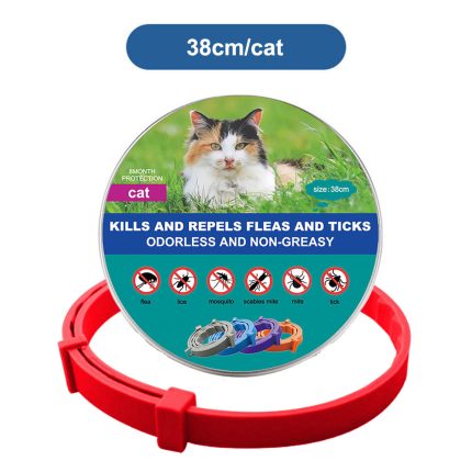 Anti Flea And Tick Collar-red cat