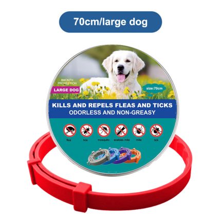 Anti Flea And Tick Collar-red large dog