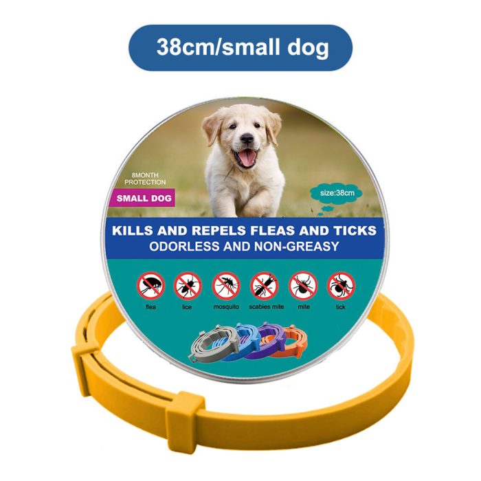 Anti Flea And Tick Collar-yellow small dog